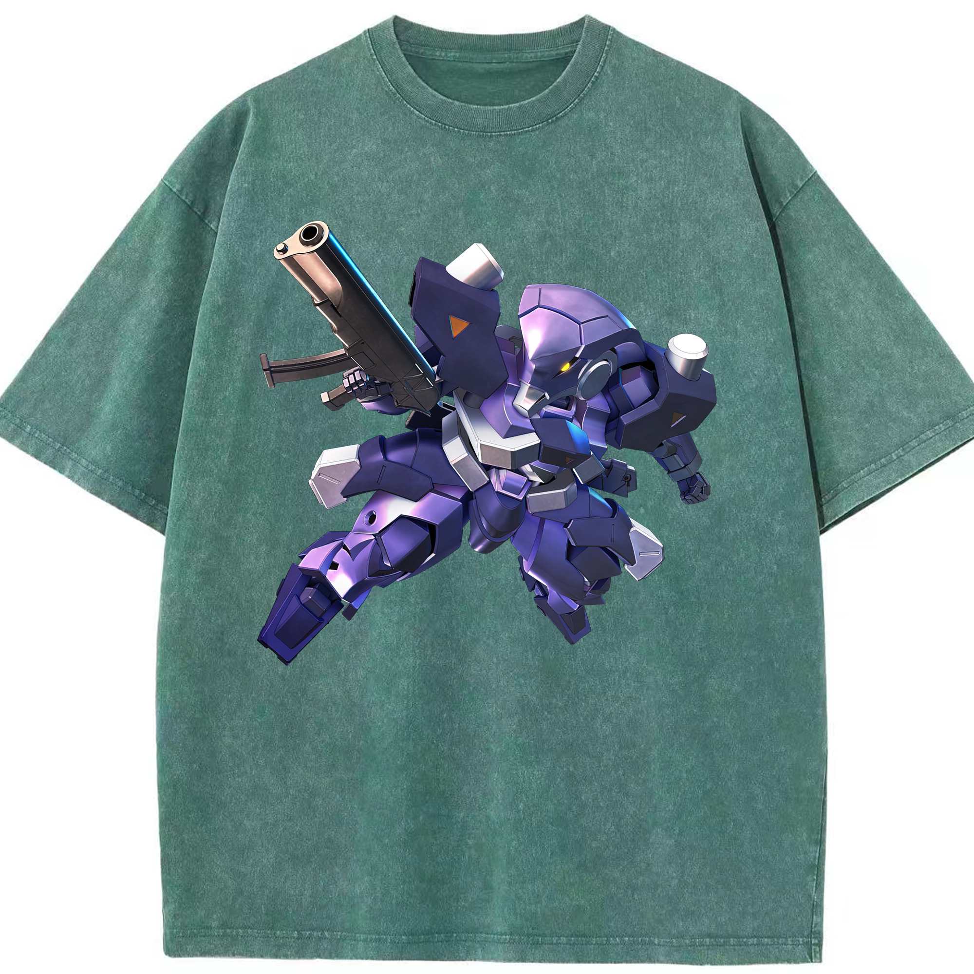 （画像用） 機動戦士ガンダム Mobile Suit Gundam 綿100% ヴィンテージ風 半袖Tシャツ（フロントプリント）